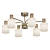 Elegant Glass Chandelier INGRID 6 3D model small image 1