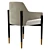 Modern Claire Chair Furniture Set 3D model small image 3