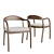 Modern Dining Set Greeny Timeless 3D model small image 2