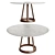 Modern Dining Set Greeny Timeless 3D model small image 3