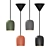 Elegant Scandinavian Pendant Light 3D model small image 2