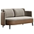 TurboSmooth Model Sofa | 1630x760xh745mm 3D model small image 1