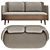 TurboSmooth Model Sofa | 1630x760xh745mm 3D model small image 2