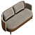 TurboSmooth Model Sofa | 1630x760xh745mm 3D model small image 4