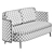 TurboSmooth Model Sofa | 1630x760xh745mm 3D model small image 5