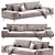 Contemporary Ian Sofa Design 3D model small image 2