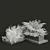 Outdoor Garden Box Bushes Set 3D model small image 3