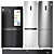 LG Refrigerator Set Trio 3D model small image 1