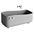 SWING Bathtub | Ex.t 3D model small image 2