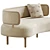 Studioilse Linen Sofa Eclectic Home 3D model small image 3