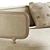 Studioilse Linen Sofa Eclectic Home 3D model small image 5
