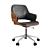 Executive Leather Office Chair 3D model small image 1