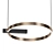 Elegant Veritate Pendant Light 3D model small image 1