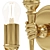 Hand Sconce: Elegant Wall Light 3D model small image 13