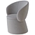 Modern Nebula Monaca Chair Model 3D model small image 2