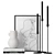 Art Deco Set 3 Furniture 3D model small image 1
