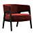  DUO Lounge Armchair by Poltrona Frau 3D model small image 3