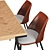 Gabri Chair & Picnic Table 3D model small image 3