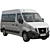 Nissan NV400 Minibus Models Pack 3D model small image 1