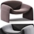 Stylish Poliform Le Club Armchair 3D model small image 4