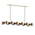 Elegant Glamorous Chandelier Pendant Light 3D model small image 1