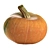 Round Pumpkin 3D Model 3D model small image 1