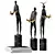 Ethereal Statuettes & Artful Books 3D model small image 1