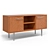Art Color Leaves TV Stand 3D model small image 4