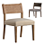 Winchester Beige Dining Chair 2014 3D model small image 1
