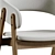 Delvin Soft Chair, Elegant and Comfortable 3D model small image 6