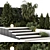 Lush Backyard Landscape Set 1761 3D model small image 3