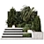 Lush Backyard Landscape Set 1761 3D model small image 4