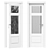 Volhovec TOSCANA PLANO 6306 Interior Door 3D model small image 1