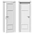 Volhovec TOSCANA PLANO 6306 Interior Door 3D model small image 2