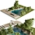 Coastal Retreat Seating Set 3D model small image 1