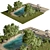 Coastal Retreat Seating Set 3D model small image 5