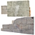 Vintage Ruined Walls Pack 3D model small image 5