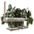 Metal Box Hanging Indoor Plants 3D model small image 1