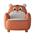 Roar-Tastic Tiger Armchair for Kids 3D model small image 2