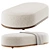 Aesthetic Cask XL Ottoman 3D model small image 1