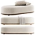 Aesthetic Cask XL Ottoman 3D model small image 2