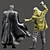 The Batman Riddler Figures Set 3D model small image 4