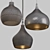 Interchangeable Organic Pendant Light 3D model small image 5