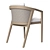 Luxury Teak Dining Armchair 3D model small image 2