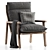 Stylish Stellan Armchair 2016 3D model small image 1