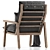 Stylish Stellan Armchair 2016 3D model small image 2