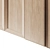 Oak Texture Furniture Set 3D model small image 3