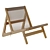 Gubi MR01 Initial Lounge Chair 3D model small image 2