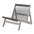 Gubi MR01 Initial Lounge Chair 3D model small image 5