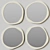 Handcrafted Organic Accent Mirror 3D model small image 2